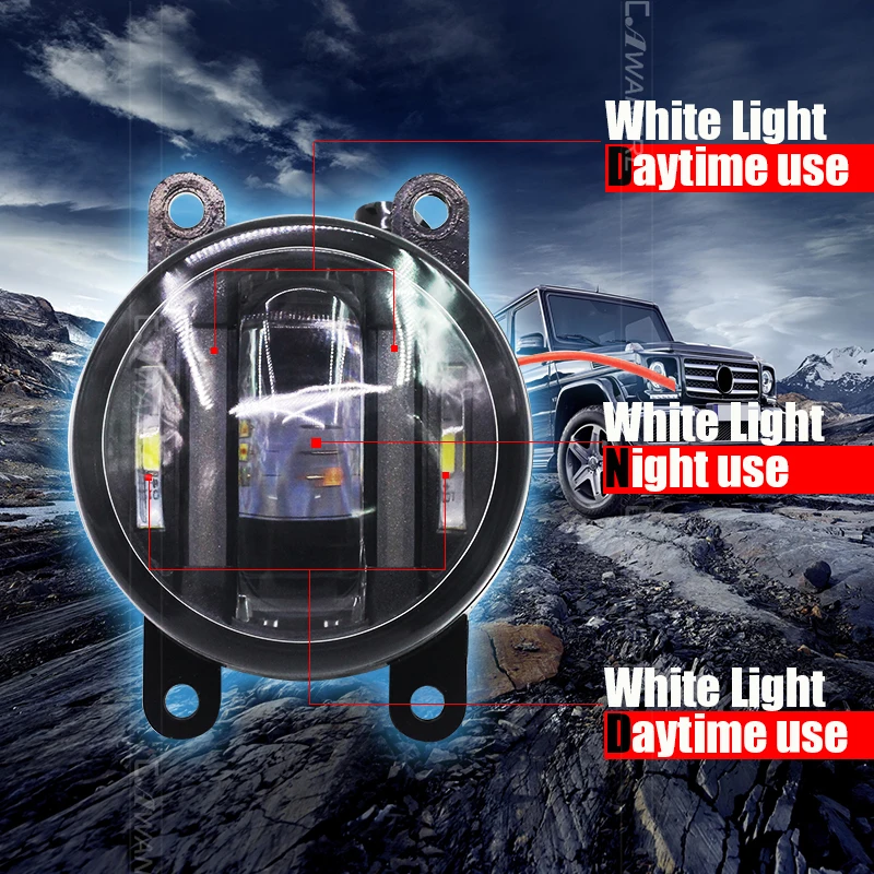 Cawanerl для Renault Megane Laguna Scenic Logan Duster Latitude Koleos Twingo стайлинга автомобилей Светодиодный