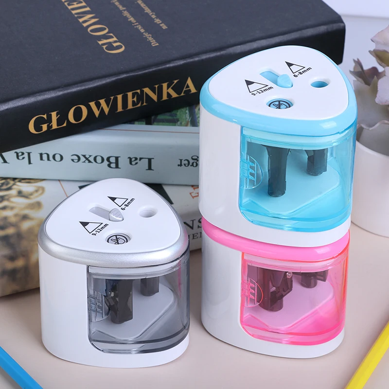 Электрическая автоматическая точилка с двойным отверстием сенсорный