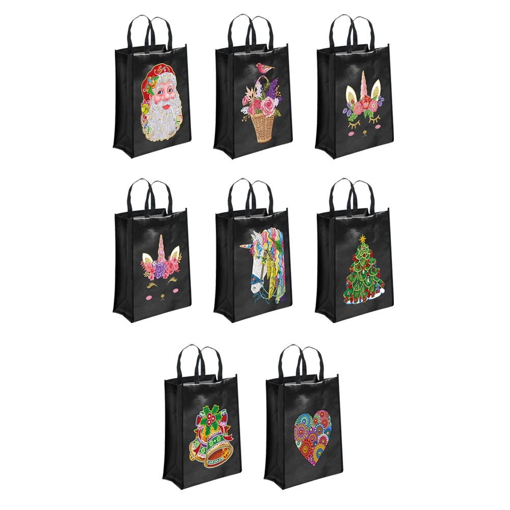 DIY рождественская специальная форма сумка для хранения алмазной живописи