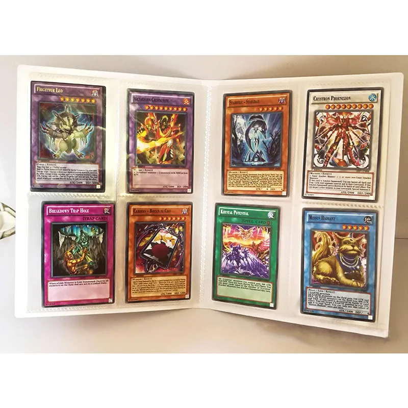 TCG настольная карточная игра Yu Gi Oh Deck Toys YuGiOh коллекция альбом емкость 112 карт OCG для