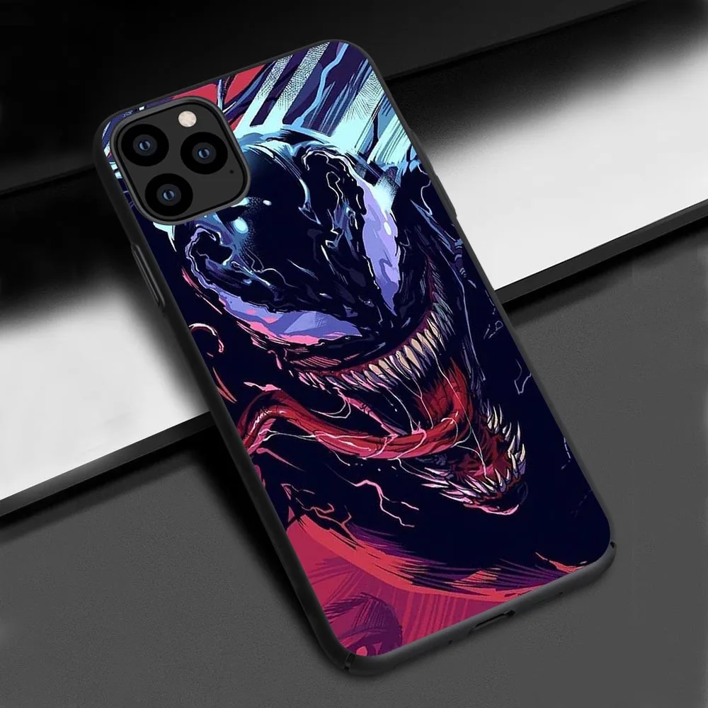 15 Venom для Fundas iPhone 11 Pro XS Max чехол для iPhone 8 Plus XR Coque чехол для iPhone 5S 6 7 Plus SE X 11 чехол для телефона - Цвет: 15