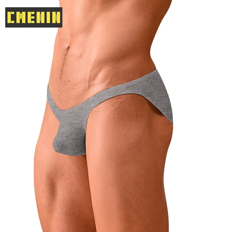 

Hot Cotton Jockstrap Underwear Man Brief Hip Raise Slip Gay Sexy Men's Panties Briefs Men Underpants String AD7112