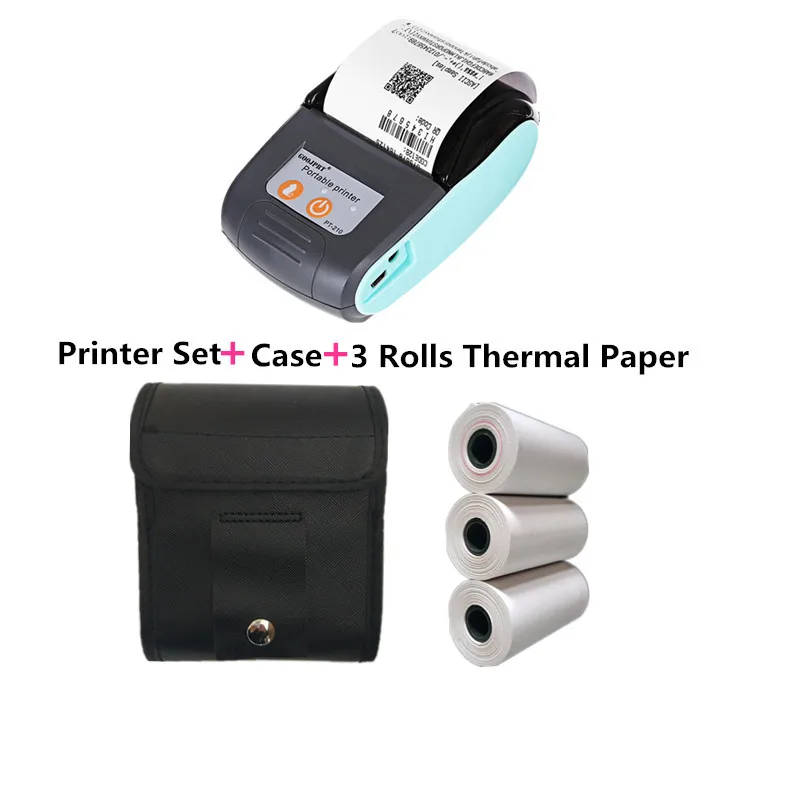 GOOJPRT мини без чернильного беспроводного подключения портативный Bluetooth принтер