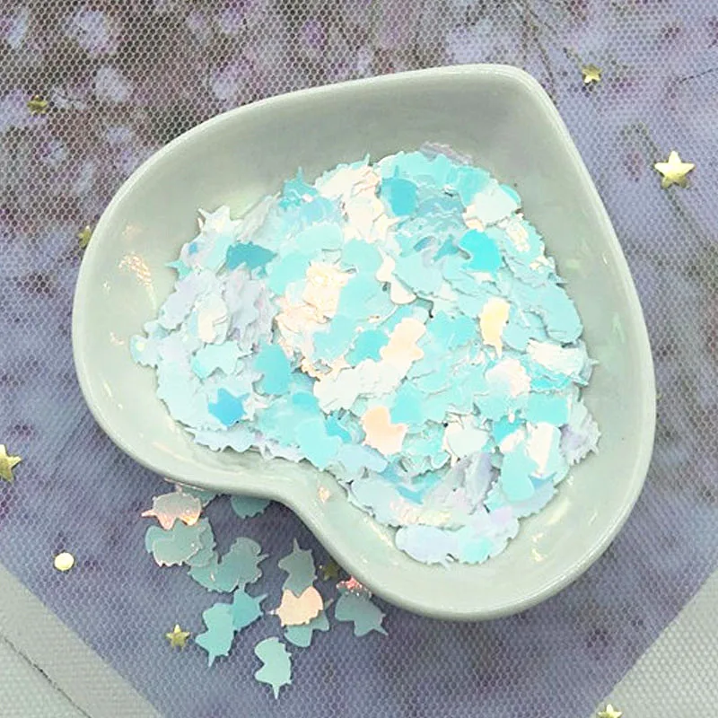 5*8 мм ультратонкие Блестки для ногтей в форме единорога украшения боди арт