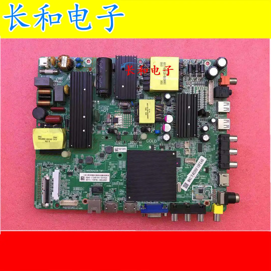 

Logic circuit board motherboard Original Binding 55puf6092/t3 Drive A Main Board Msd6a638-t8f1 Match Screen K550wdc2