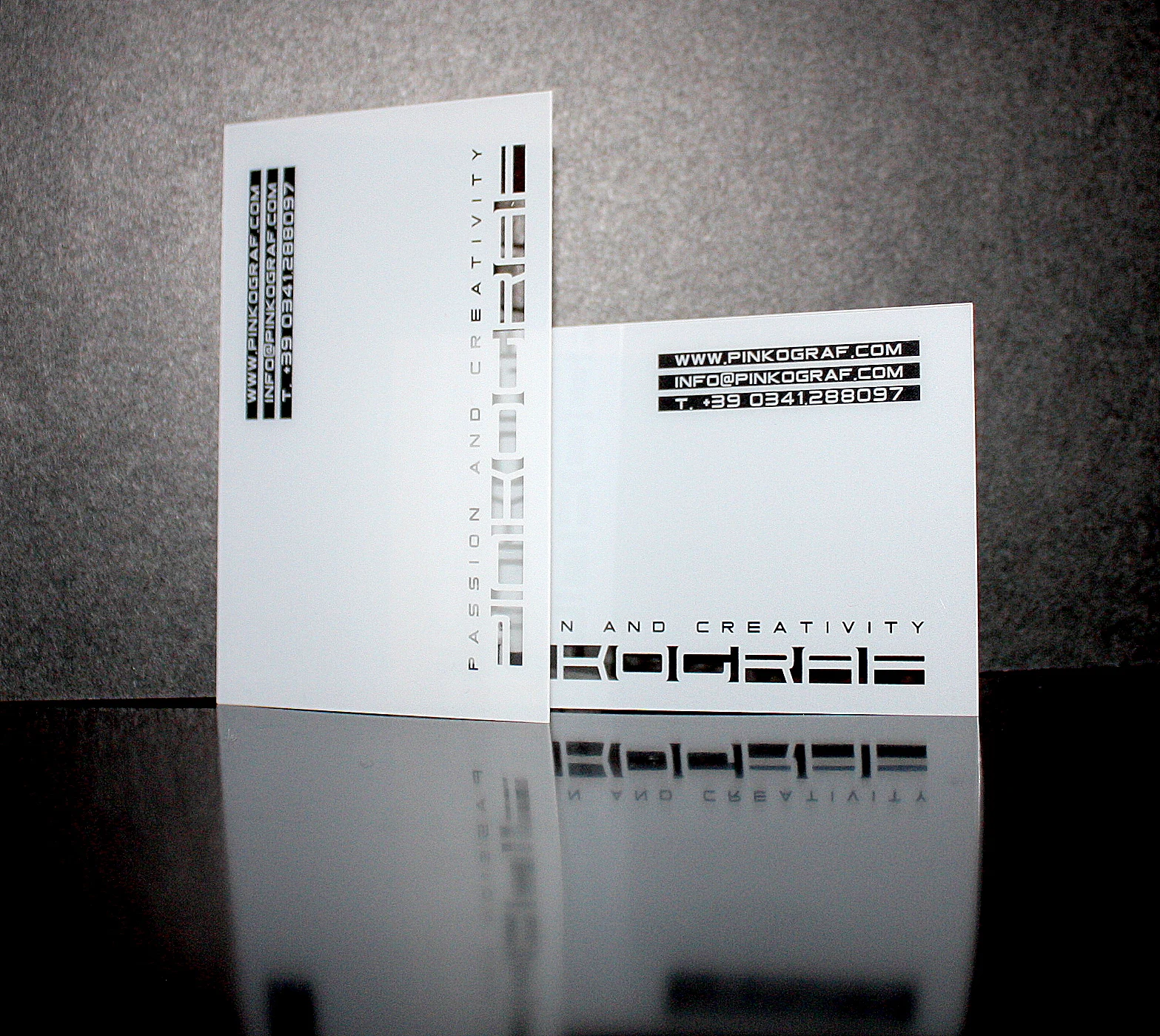 (500pcs/lot)Full Color Printing Custom Design thin 0.38mm Transparent Business Cards