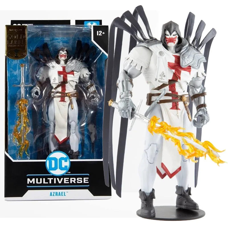

Оригинальная фигурка Бэтмена DC Multiverse 7-дюймовый Azrael костюм печали передвижная модель аниме экшн-фигурка игрушки для детей