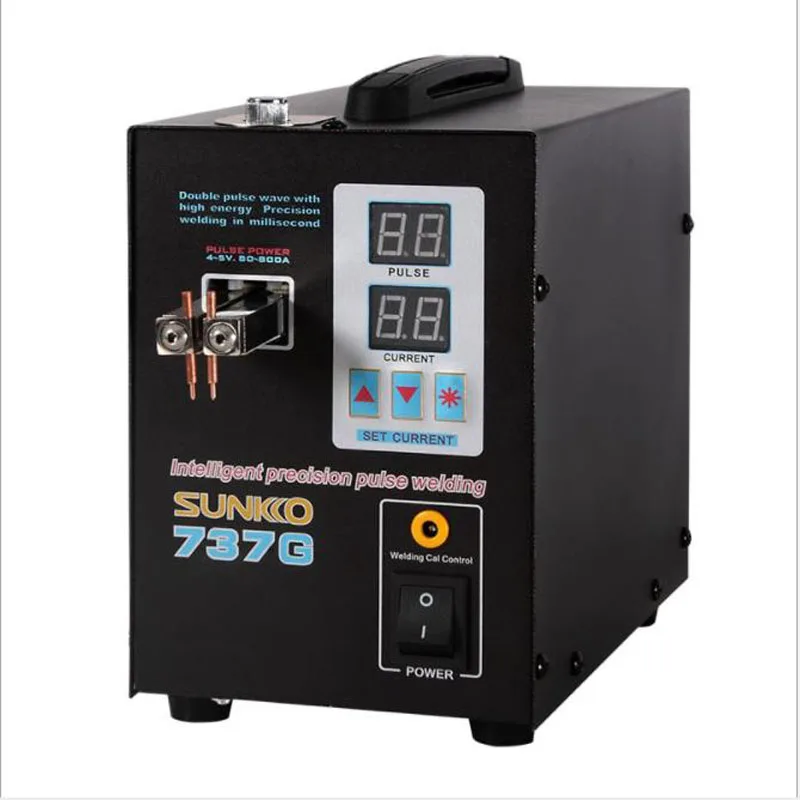 Фото - 737g dual mode pedal battery spot welder dual pulse dual display battery touch welder classic solution dual touch v66