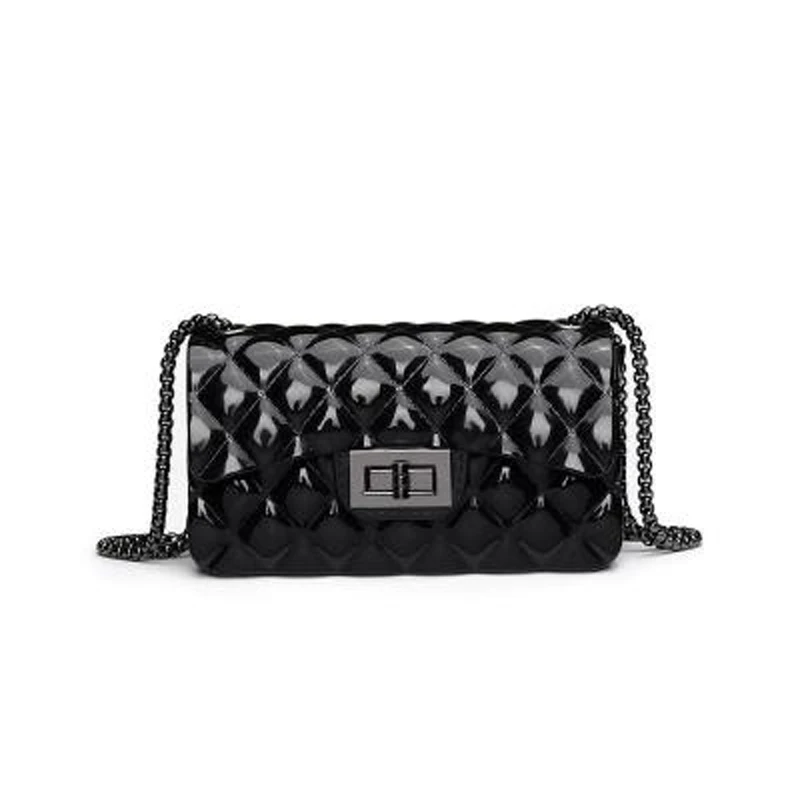 Брендовые модные женские сумки карамельных цветов желейные из ПВХ летняя