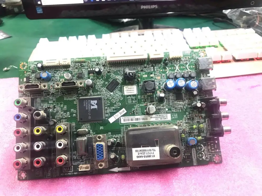 

Оригинальная материнская плата L32V10 L32P60BD 08-MS48005 40-MS48TI-MAC2XG экран Au