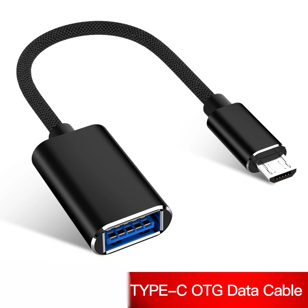 Micro USB OTG Cable Adapter Connector For Samsung S6 Tablet Android for Xiaomi Redmi Note 5 Phone | Электроника