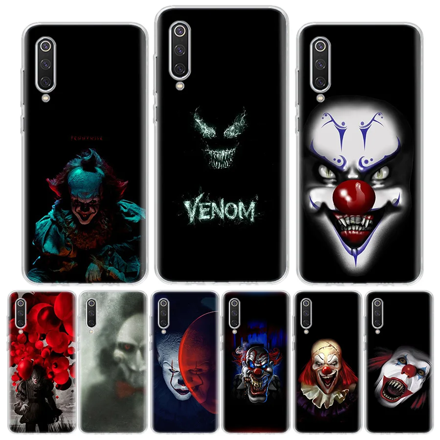 Чехол Killer Clowns для телефона Xiaomi Redmi MI Note10 9 9S 8T 8A 8 7A 7 6A Pro 6X 5X CC9E A3 A1 A2 Lite 5 5A K20 K30 S2