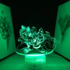 Игра Лига Легенд, персонаж Ари, 3D ночсветильник, красивая фигурка девочки, украшения для пары, детский праздник, подарки на день рождения