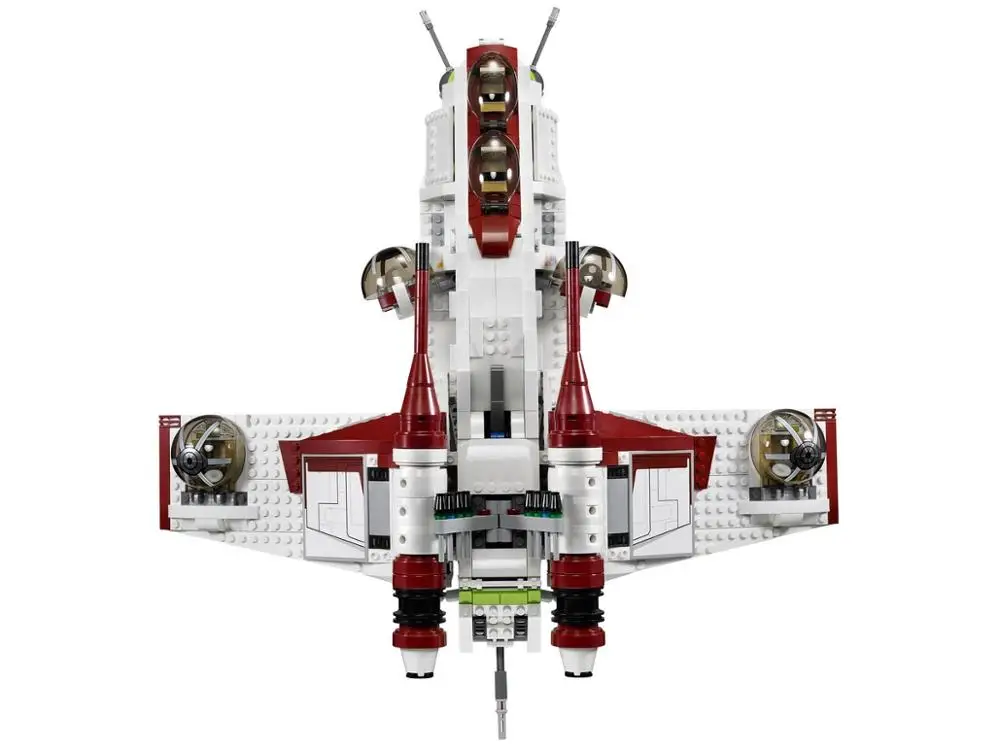 

IN stock star05041 Wars On Toy Republic Gunship Set Compatible 75021 Ship Children Educational Building Blocks DIY Bricks Toys