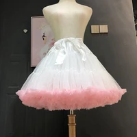 women lolita skirt cosplay petticoat puffy layered ballet tutu skirt bow underskirt lush skirt for women legal lolita video