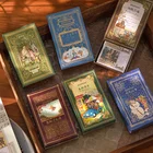 60 шт., декоративные бумажные наклейки в стиле ретро