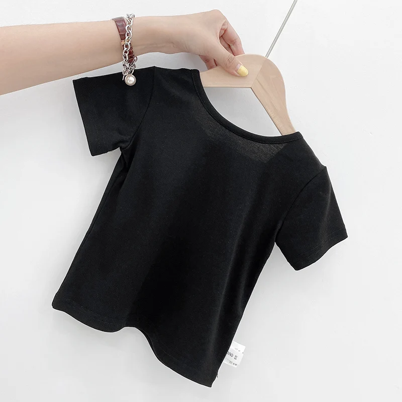 

Baby T Shirt Girl Summer Cotton Short Sleeve T-shirt For Girls Tops Kids T Shirts Girl 1 2 3 4 5 6Y Toddler Girl Tshirt