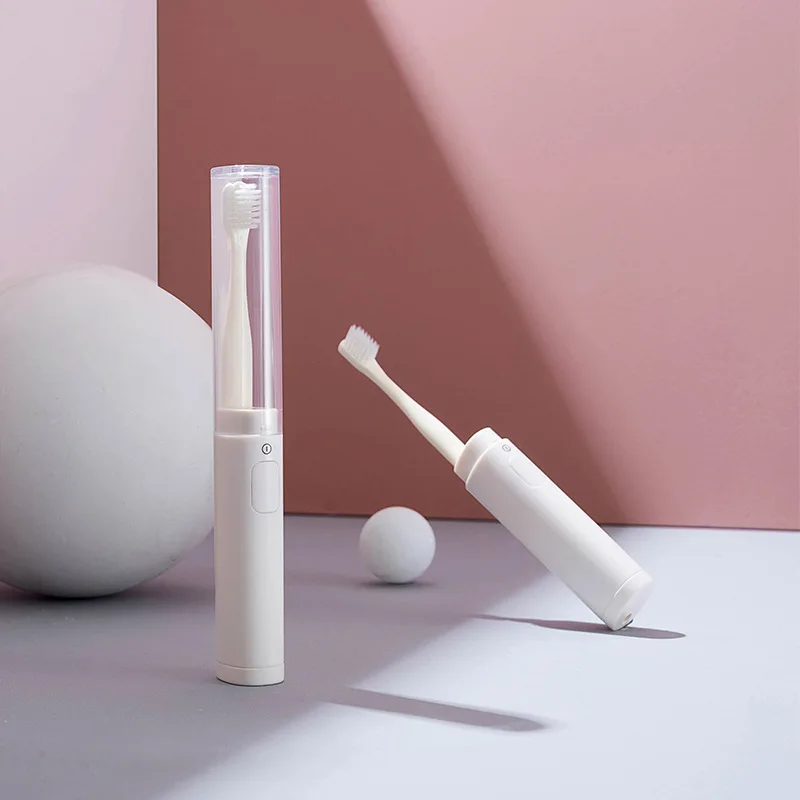 Беззвуковая акустическая вибрационная электрическая зубная щетка насадка для