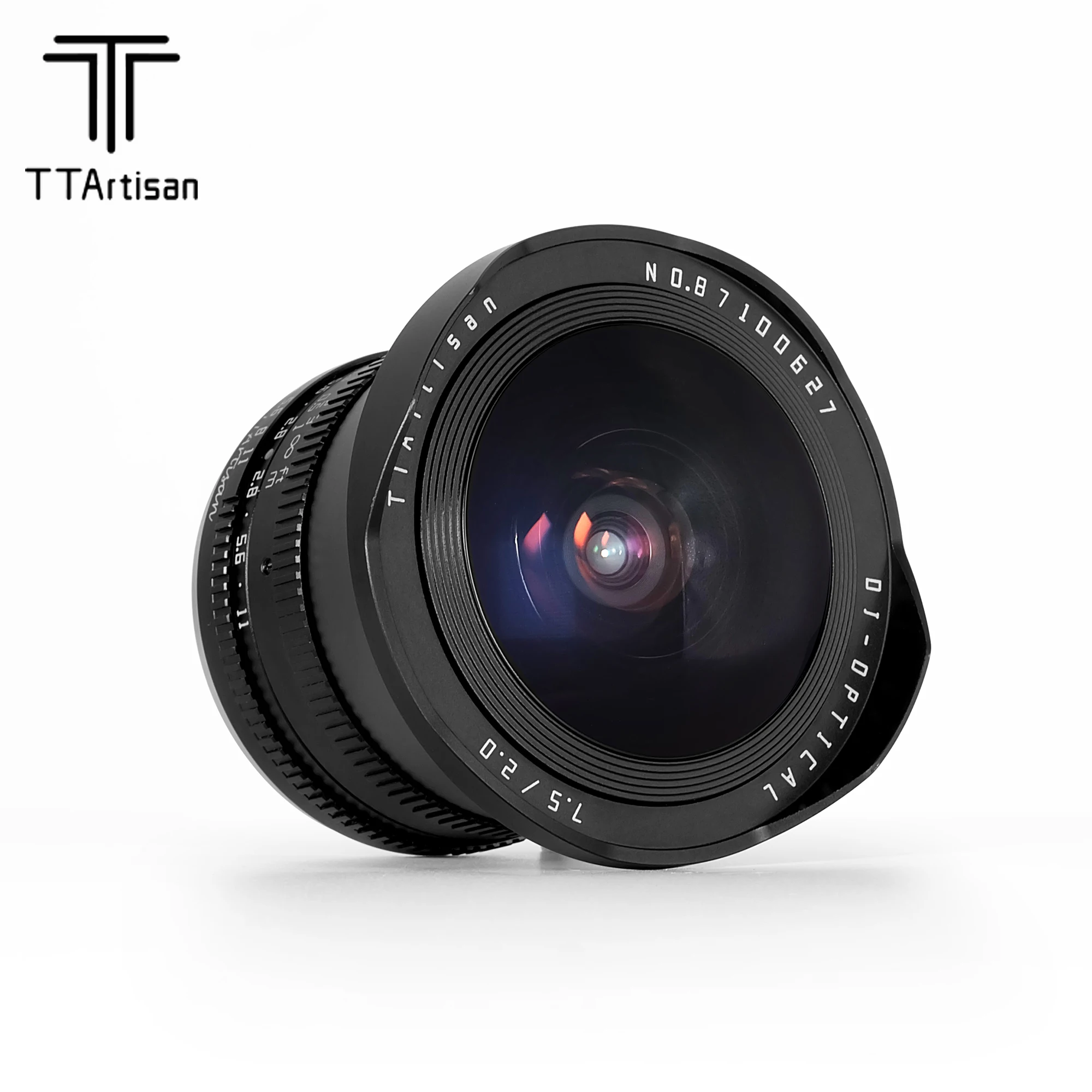 TTArtisan 7 5 мм F2 APS-C Рыбий глаз объектив Ручной фокус для FUJI X/SONY E/Canon M EOS R/Nikon Z/Leica/SIGMA L