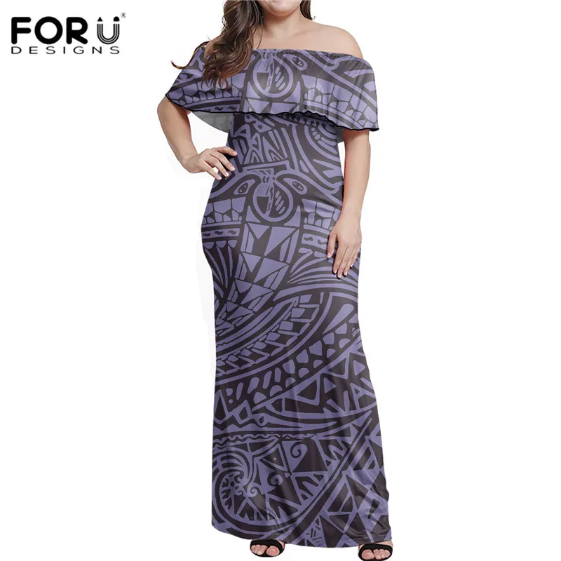 Облегающие Женские платья FORUDESIGNS с открытыми плечами фиолетовые топы Клубное