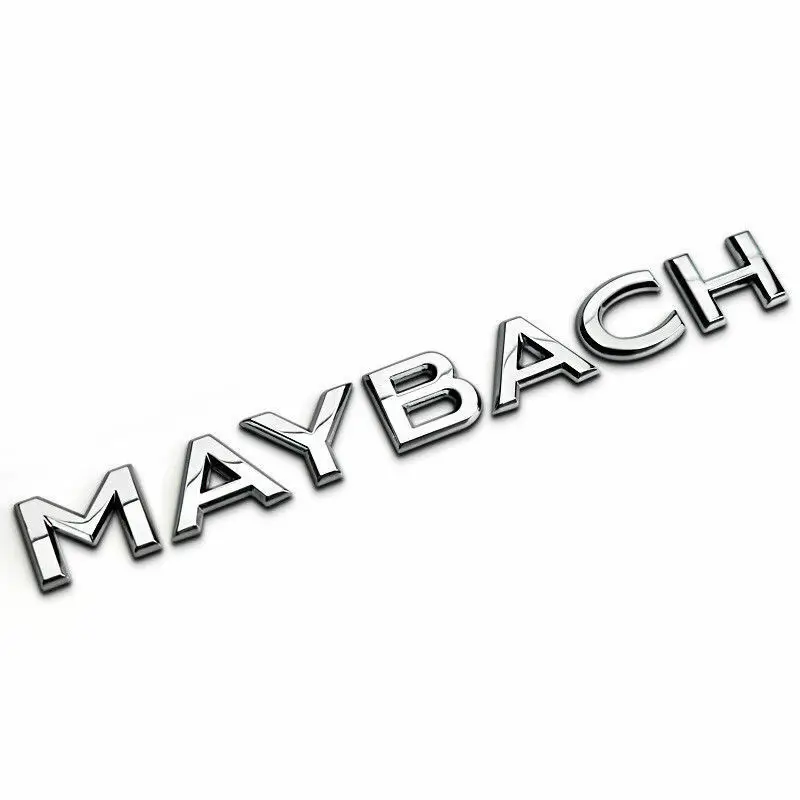 Для Maybach эмблема автомобиля металлический логотип стикер значок для Mercedes Maybach