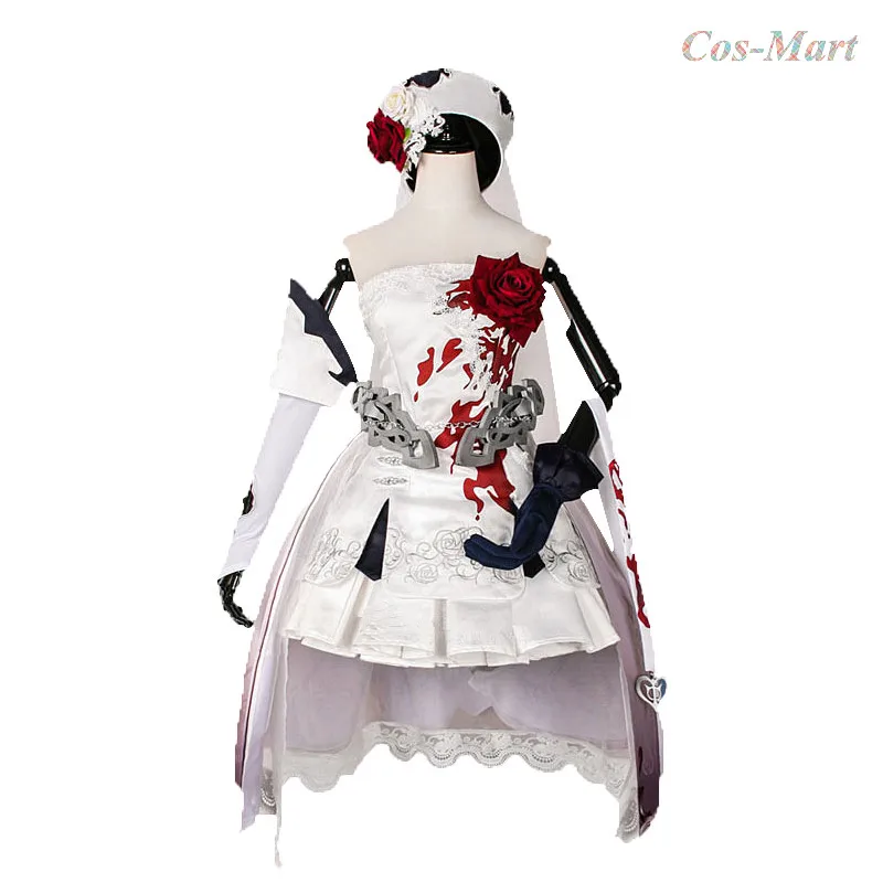 

Mobile Game SINoALICE White Princess Cosplay Costume Monks Formal Skirt Female Party Role Play Clothing Custom-Make Any Size