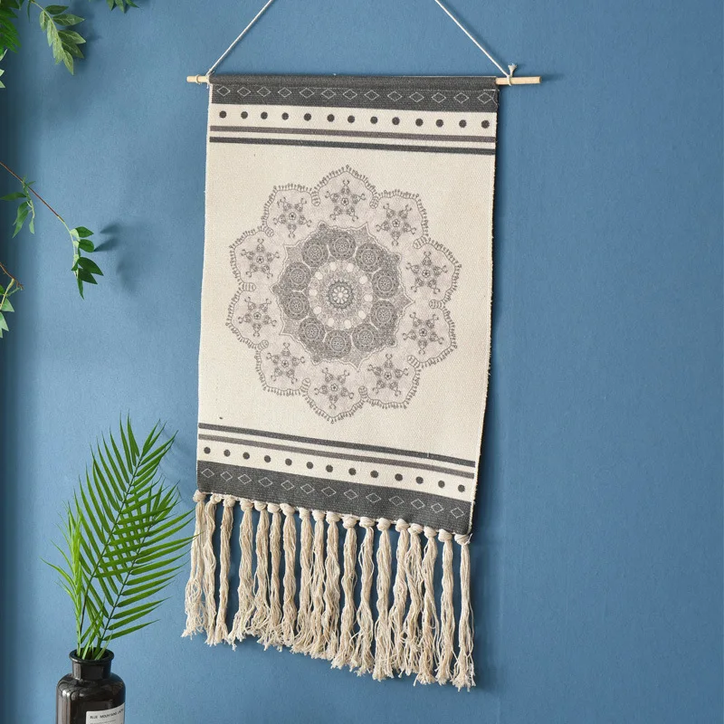 Макраме ручной работы настенный гобелен Свадебная церемония фон настенное