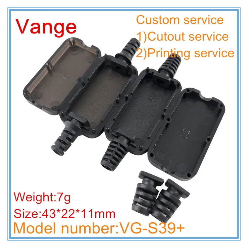 10 шт./лот пресс-формы IP54 ABS Пластиковая распределительная коробка с ПВХ защитной