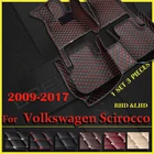 Автомобильные коврики для Volkswagen Scirocco, автомобильные коврики для ног, накладки на автомобильный коврик для Volkswagen Scirocco 2009, 2010, 2011, 2012, 2013, 2014, 2015, 2016