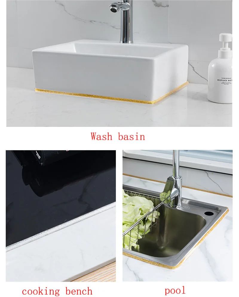 Самоклеящаяся наклейка для стен и пола 6 м/рулон против плесени водостойкая