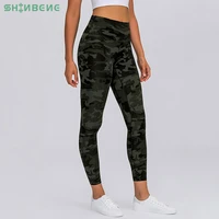 shinbene classic 4 0 camo panther geometric fitness workout leggings women naked feel 78 length squat proof gym sport tights