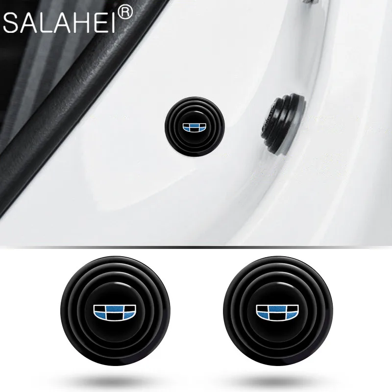 

Car Door Shock Stickers Absorber Soundproof Buffer Pier Decoration For Geely Emgrand EC7 EC8 X7 GE GT Emgrand EV8 EX7 Styling