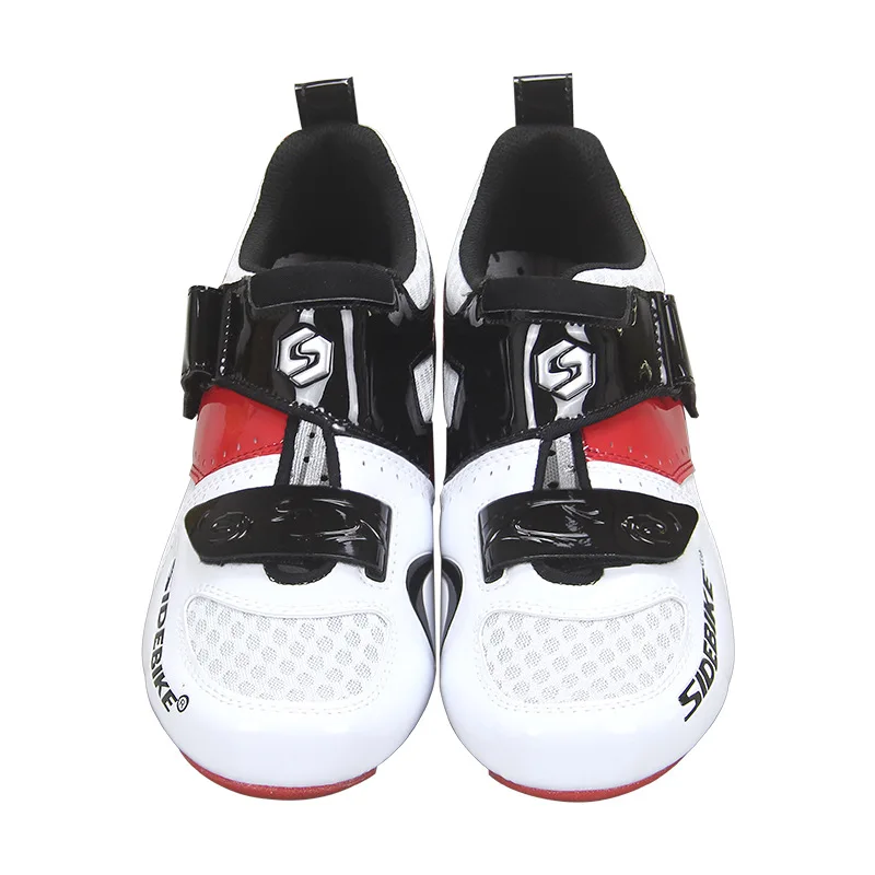 Мужская обувь для шоссейного велосипеда с самоблокирующимся замком дышащий