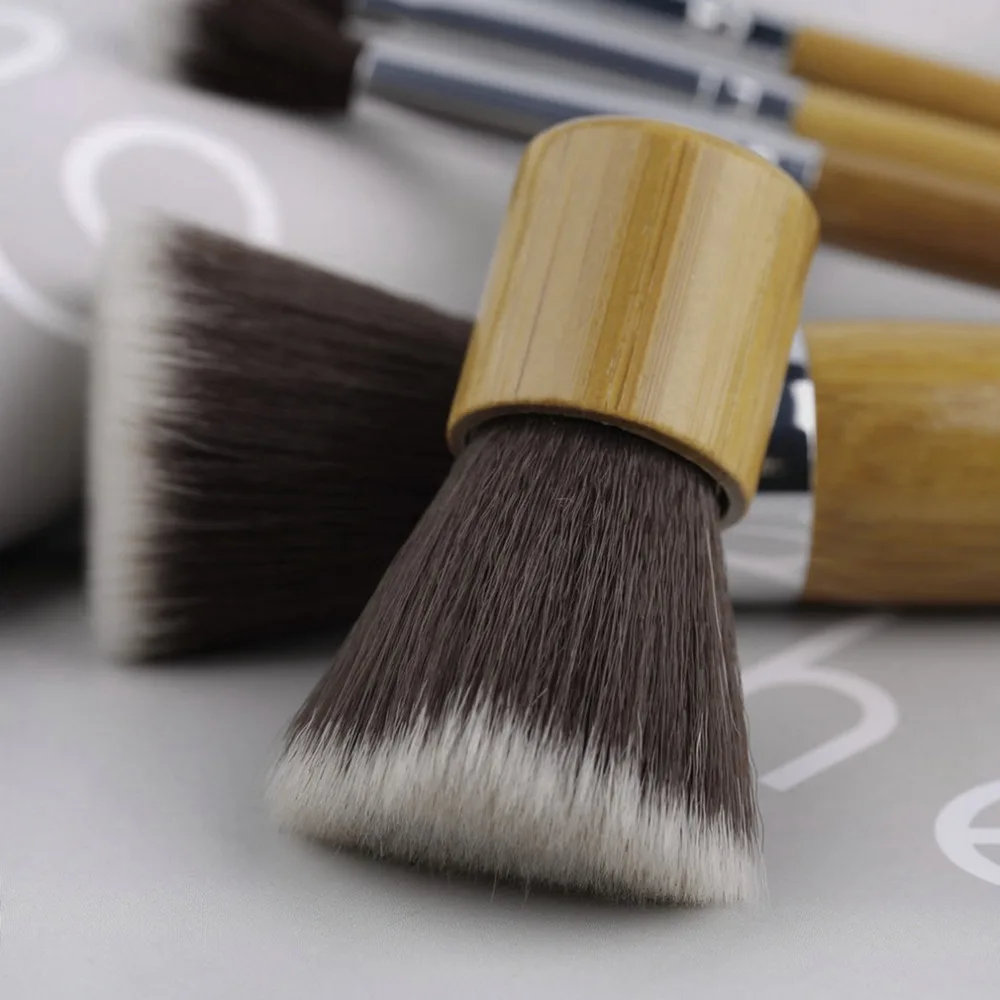 11 шт. профессиональные инструменты для макияжа с деревянной ручкой | Красота и