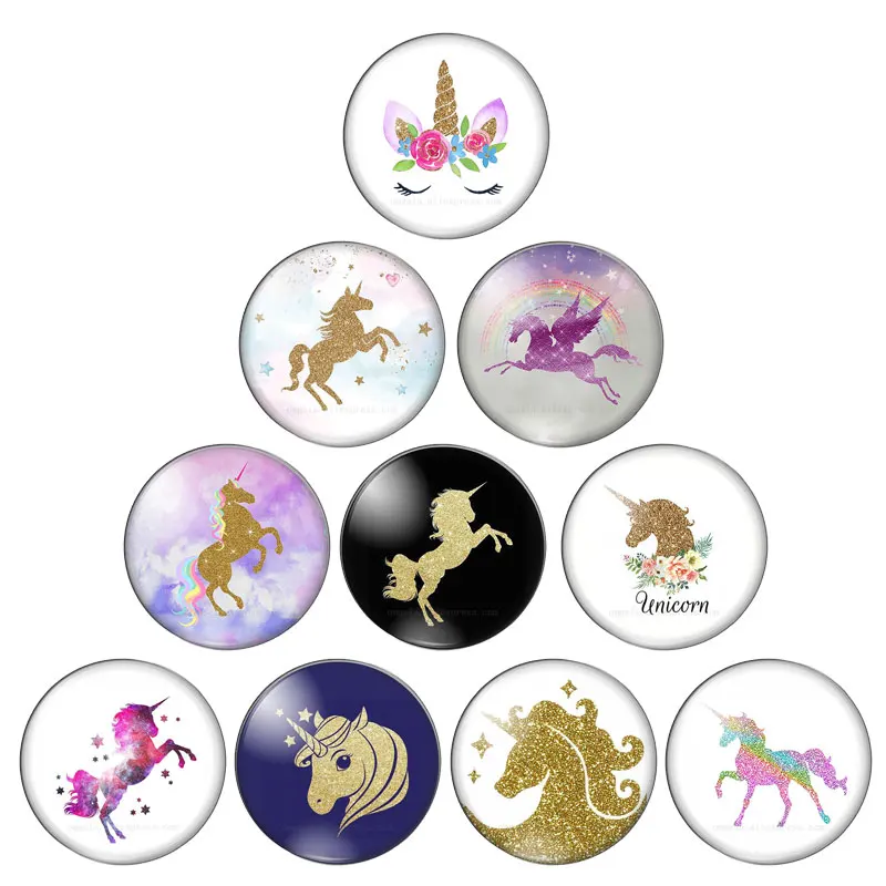 10 шт. Круглые Стеклянные Кабошоны 10/12/14/16/18/20/25 мм