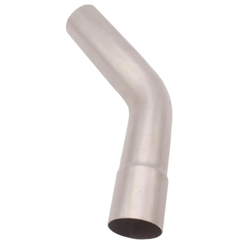 Нержавеющая сталь 2 5 &quotвыхлопная труба оправка изгиб трубы 45 ° Расширенная