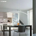 Современный светодиодный подвесной lLights для Спальня обеденный Гостиная домашний декор Освещение в помещении пульт дистанционного управления Управление 24 Вт 26 Вт