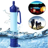 outdoor water filter portable personal emergency filtration purifier for camping hiking travel survival backpacking gear