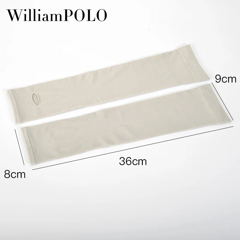 

Sun Protection Sleeves Ice Silk Women Summer Gloves UV Arm Guards Driving Sleeves Thin Section UPF 50