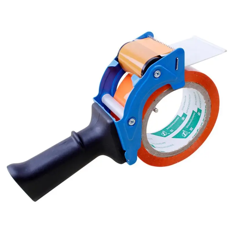 

Heavy Duty Portable Sealing Tape Dispenser Packaging Machine Cutter Handheld Packer Holder Random Color
