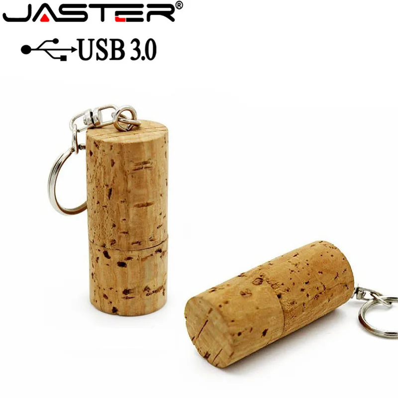 Корабль USB 3,0 деревянные пробки USB флеш-накопитель древесины Бутылка пробка флеш-накопитель 4 ГБ 8 ГБ 16 ГБ 32 ГБ 64 ГБ с цепочкой для ключей, 1 шт./набор, бесплатная изготовленным на заказ логосом - изображение