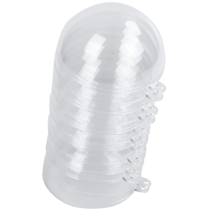 6 acrylic spheres diameter cm divisible transparent with suspension eyelet | Украшения и аксессуары