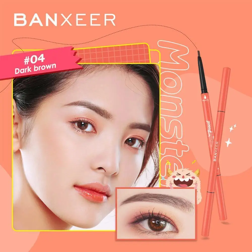 

Карандаш для бровей для девушек, чрезвычайно тонкий водостойкий натуральный удлинитель для бровей, ТИНТ, стойкий маркер для бровей, космети...