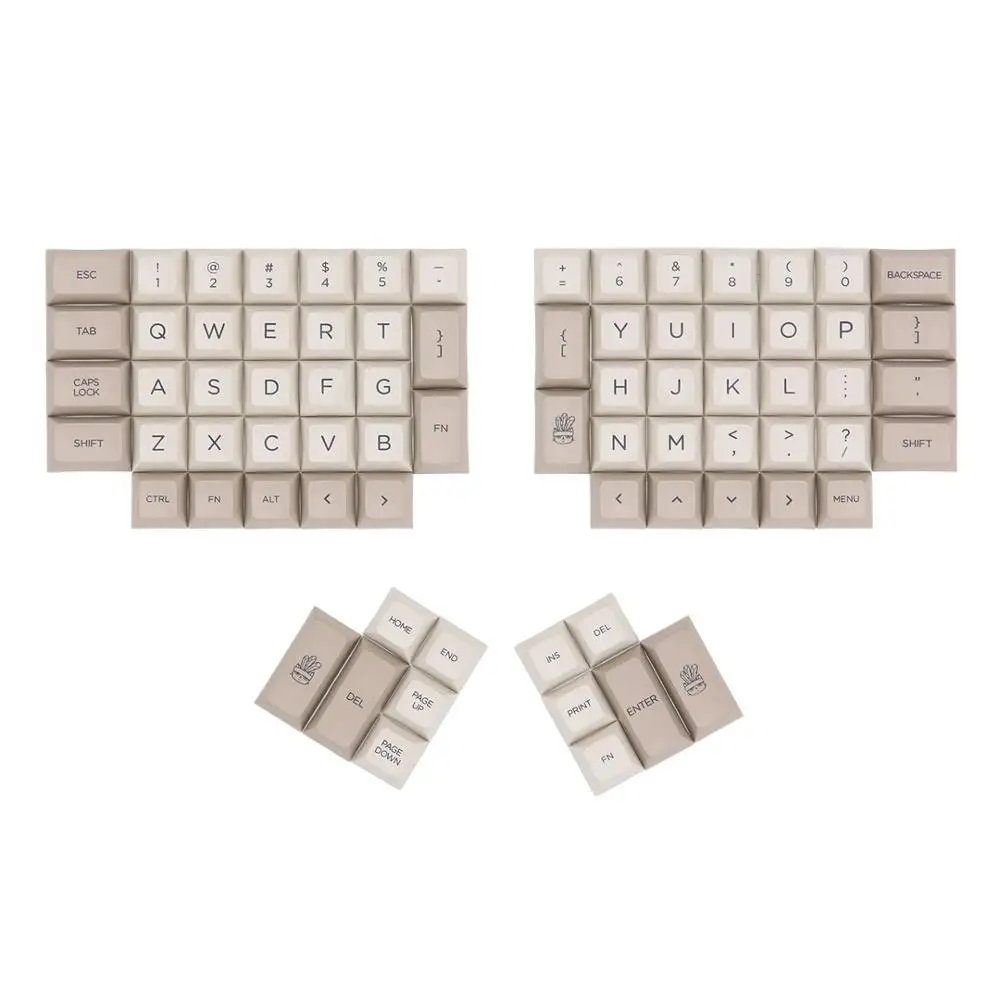 Dsa pbt keycap dye subbed 95 - Цвет: kit 4