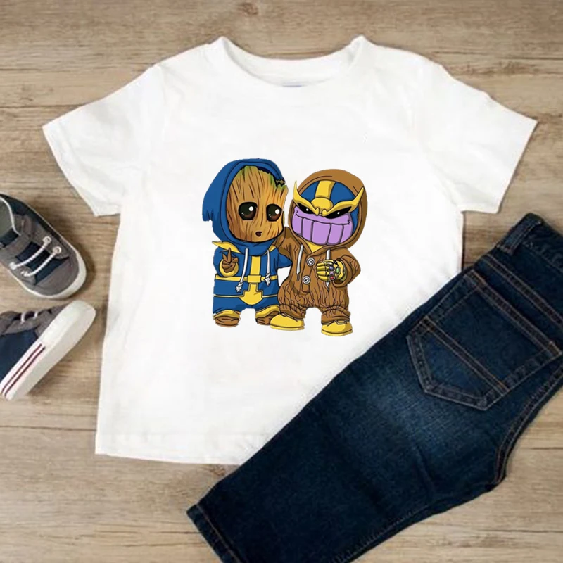 Новое поступление футболка для малышей и детей постарше детская с круглым