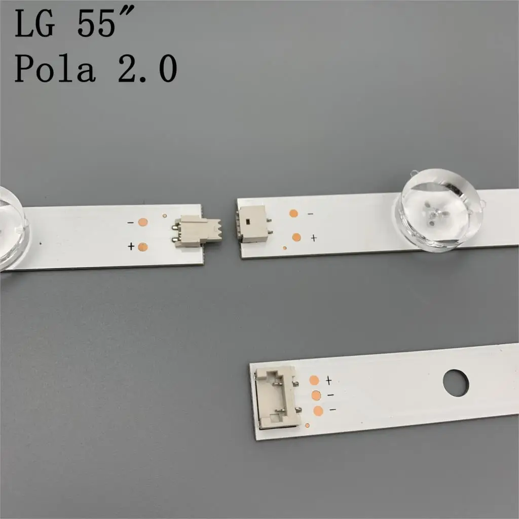 Светодиодная лента LZ55O1LCEPWA A B для телевизора LG 55 дюймов 55LN5400 55LN5200 INNOTEK POLA2.0 R типа L 14