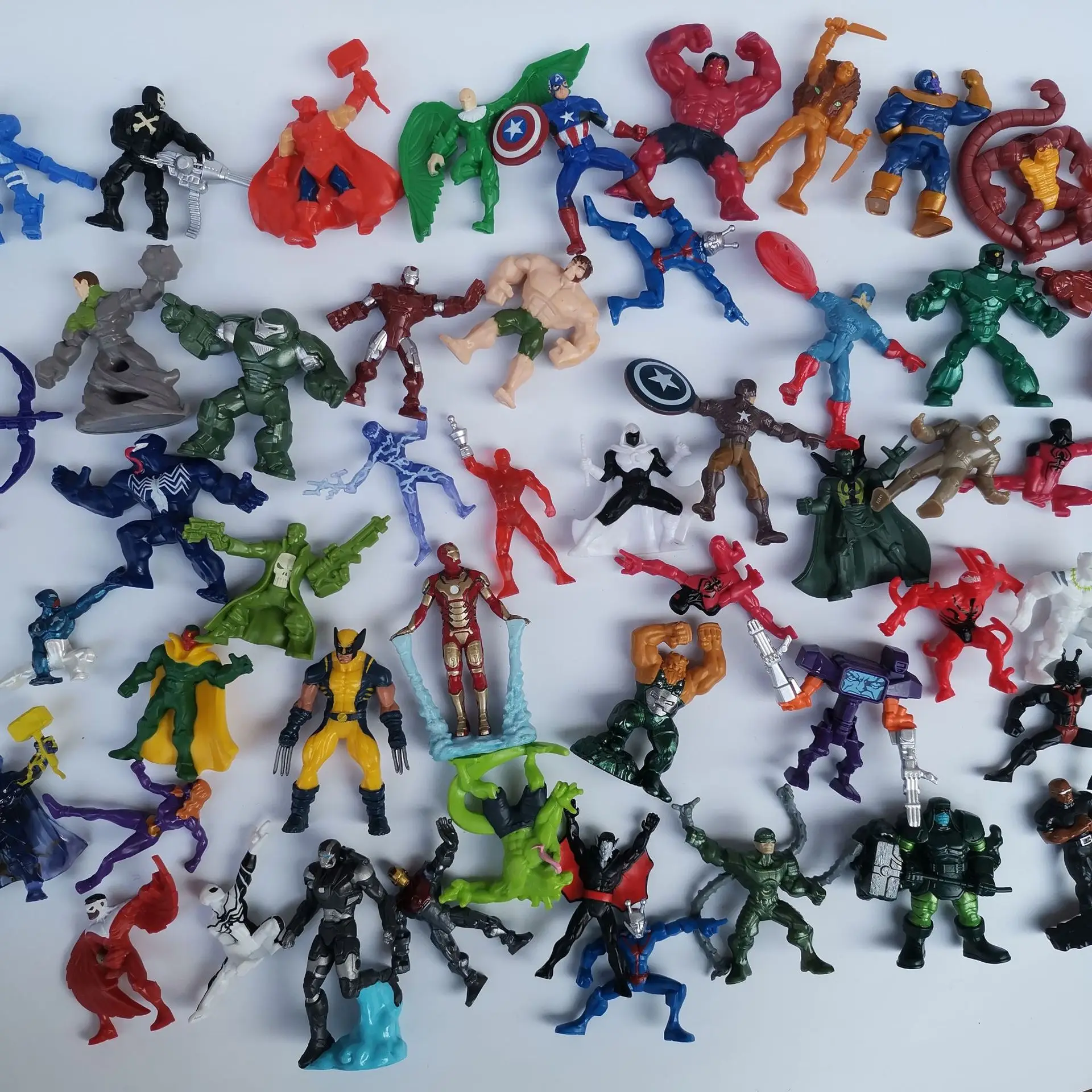 10 шт. marvel legends Америка Капитан Супермен Аниме Фигурка идеальное качество