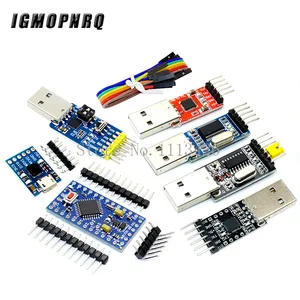 Pro mini Atmega328P Pro Mini 328 Mini ATMEGA328 3.3V 8MHz 5V 16Mhz Ch340g CP2102 FT232RL driver for Arduino Compatible Nano