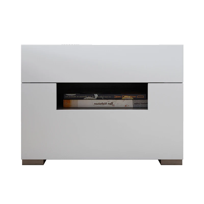 Многофункциональный прикроватный столик с рояльным лаком который испечь шкаф