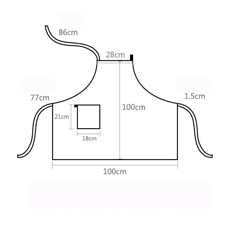 Бавер Премиум мода ручной работы японский Стиль передник из льняной ткани с